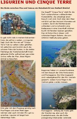 LIGURIEN UND CINQUE TERRE