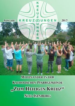 "ZUM HEILIGEN KREUZ" KATHOLISCHEN PFARRGEMEINDE - NEU-ISENBURG - Bistum Mainz