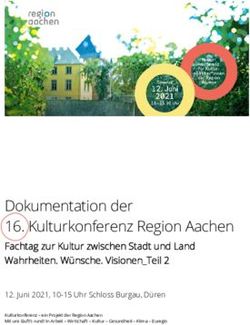 Dokumentation der 16. Kulturkonferenz Region Aachen