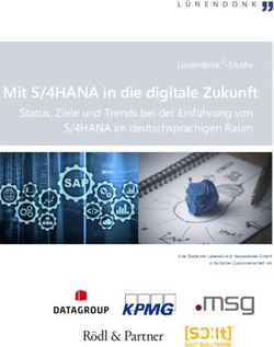 Mit S/4HANA in die digitale Zukunft - Status, Ziele und Trends bei der Einf&uuml;hrung von S/4HANA im deutschsprachigen Raum - BTC AG