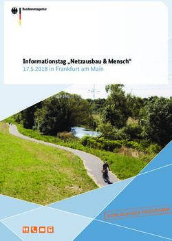 Informationstag "Netzausbau & Mensch" 17.5.2018 in Frankfurt am Main - VORL&Auml;UFIGES PROGRAMM - Netzausbau.de