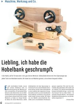 Liebling, ich habe die Hobelbank geschrumpft - Maschine, Werkzeug und Co - Sj&ouml;bergs
