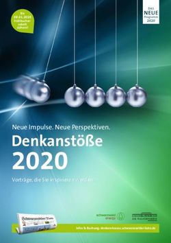 2020 Denkanst&ouml;&szlig;e Neue Impulse. Neue Perspektiven - Schwarzw&auml;lder Bote Denkanst&ouml;sse