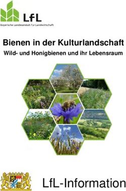 LFL-INFORMATION - BIENEN IN DER KULTURLANDSCHAFT WILD- UND HONIGBIENEN UND IHR LEBENSRAUM - BAYERISCHE LANDESANSTALT F&Uuml;R ...