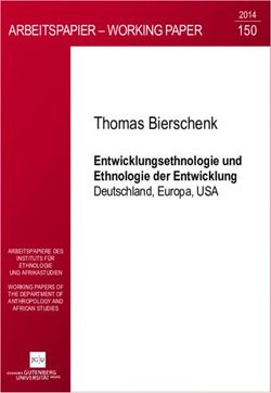 Thomas Bierschenk - Johannes Gutenberg-Universität Mainz