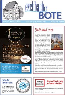 Ernte dank 2021 - Gemeinde Eschbach