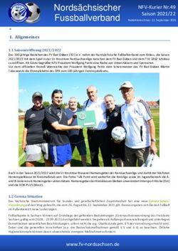 Nords&auml;chsischer Fussballverband - Nords&auml;chsischer Fussballverband