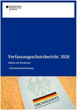 Verfassungsschutzbericht 2020 - Fakten und Tendenzen - Kurzzusammenfassung-Bundesministerium des Innern, f&uuml;r Bau und Heimat - Bundesamt ...
