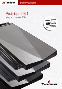 Preisliste 2021 g&uuml;ltig ab 1. J&auml;nner 2021 - Dachl&ouml;sungen - Wienerberger