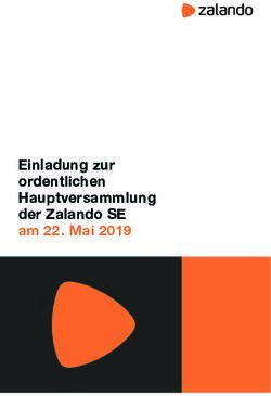 Einladung zur ordentlichen Hauptversammlung der Zalando SE am 22. Mai 2019 - Zalando Corporate