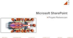 MICROSOFT SHAREPOINT PROJEKT-REFERENZEN