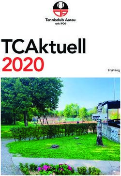 TCAktuell 2020 Tennisclub Aarau - Frühling