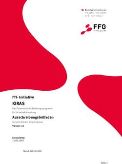 KIRAS FTI-Initiative Ausschreibungsleitfaden - FFG