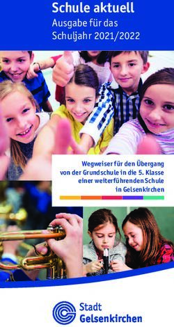 Schule aktuell Ausgabe f&uuml;r das Schuljahr 2021/2022 - Wegweiser f&uuml;r den &Uuml;bergang von der Grundschule in die 5. Klasse einer weiterf&uuml;hrenden Schule ...