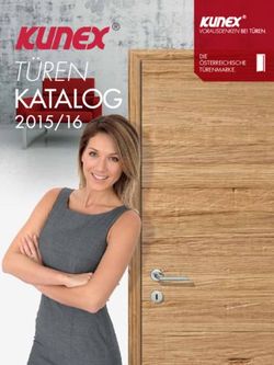 KATALOG T&Uuml;REN DIE &Ouml;STERREICHISCHE T&Uuml;RENMARKE.