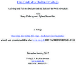 Das Ende des Dollar-Privilegs