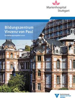 Bildungszentrum Vinzenz von Paul - Veranstaltungsverzeichnis - Marienhospital Stuttgart