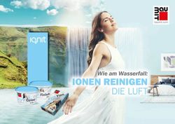 IONEN REINIGEN DIE LUFT - Wie am Wasserfall