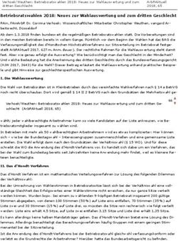 Betriebsratswahlen 2018: Neues zur Wahlauswertung und zum dritten Geschlecht