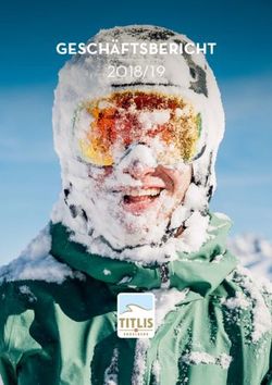 GESCHÄFTSBERICHT 2018/19 - Engelberg Titlis