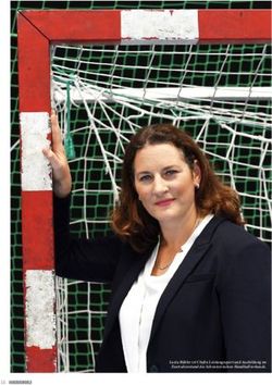LUZIA B&Uuml;HLER - Handball Schweiz
