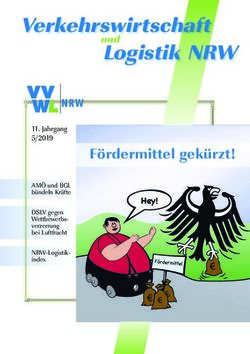 Verkehrswirtschaft Logistik NRW - VVWL