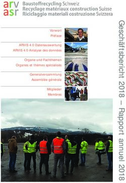 Vorwort Pr&eacute;face ARVIS 4.0 Datenauswertung ARVIS 4.0 Anlalyse des donn&eacute;es Organe und Fachthemen Organes et th&egrave;mes sp&eacute;cialis&eacute;s Generalversammlung ...