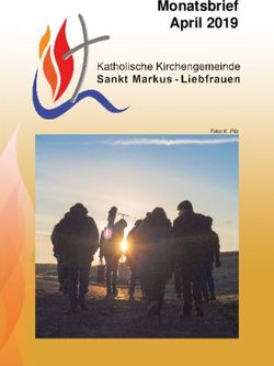 Monatsbrief April 2019 - Liebfrauen Eislingen
