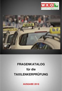 FRAGENKATALOG TAXILENKERPR&Uuml;FUNG - f&uuml;r die AUSGABE 2018 - WKO