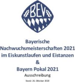Bayerische Nachwuchsmeisterschaften 2021 im Eiskunstlaufen und Eistanzen & Bayern Pokal 2021 - Ausschreibung
