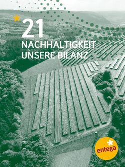 21 NACHHALTIGKEIT UNSERE BILANZ - ENTEGA AG