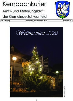 Weihnachten 2020 49. Jahrgang