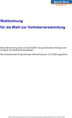 Wahlordnung für die Wahl zur Vertreterversammlung - Sparda ...