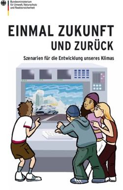 EINMAL ZUKUNFT UND ZUR&Uuml;CK - Szenarien f&uuml;r die Entwicklung unseres Klimas - of materialserver.filmwerk ...