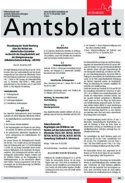 2 Euro Amtsblatt Verordnung Der Stadt Nürnberg über Das Verbot Von ...