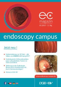Endoscopy campus magazin - DGE-BV