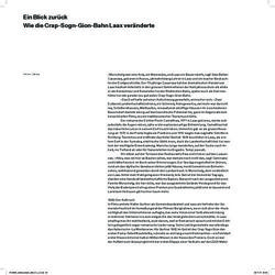 Ein Blick zur&uuml;ck Wie die Crap-Sogn-Gion-Bahn Laax ver&auml;nderte