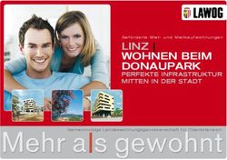 Mehr als gewohnt - LINZ | WOHNEN BEIM DONAUPARK PERFEKTE INFRASTRUKTUR MITTEN IN DER STADT