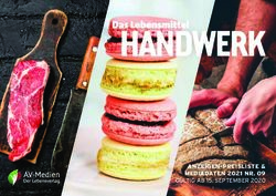 ANZEIGEN-PREISLISTE & MEDIADATEN 2021 NR. 09 G&Uuml;LTIG AB 15. SEPTEMBER 2020