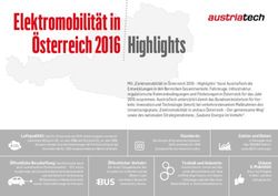 Elektromobilität in Österreich 2016 - AustriaTech