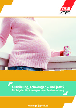 Ausbildung, schwanger - und jetzt? - Ein Ratgeber f&uuml;r Schwangere in der Berufsausbildung