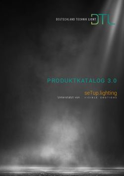 PRODUKTKATALOG 3.0 seTup.lighting - Unterstützt von - dtl-licht.de