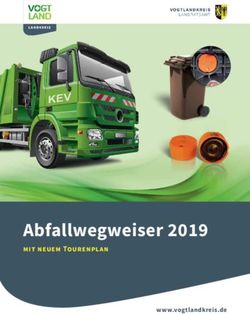 Abfallwegweiser 2019 mit neuem Tourenplan - www.vogtlandkreis.de - Stadt Sch&ouml;neck