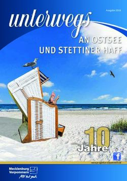 Jahre - Ausgabe 2018 - www.pr-agentur-vorpommern.de - Druckhaus Borna