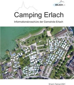 Camping Erlach Informationsbrosch&uuml;re der Gemeinde Erlach - Erlach, Februar 2021