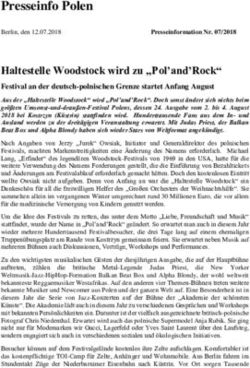Presseinfo Polen Berlin, den 12.07.2018 - polen.travel