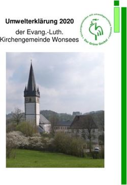 Umwelterkl&auml;rung 2020 der Evang.-Luth. Kirchengemeinde Wonsees Wonsees - Netzwerk ...