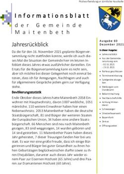 Jahresr&uuml;ckblick - Gemeinde ...