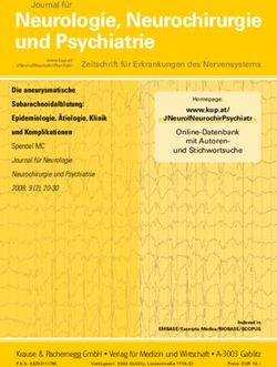 Die aneurysmatische Subarachnoidalblutung: Epidemiologie, &Auml;tiologie, Klinik und Komplikationen - Krause und ...
