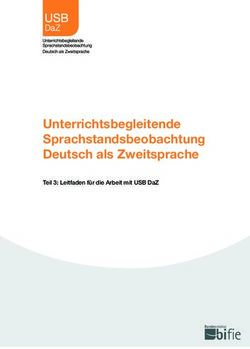 UNTERRICHTSBEGLEITENDE SPRACHSTANDSBEOBACHTUNG DEUTSCH ALS ZWEITSPRACHE ...